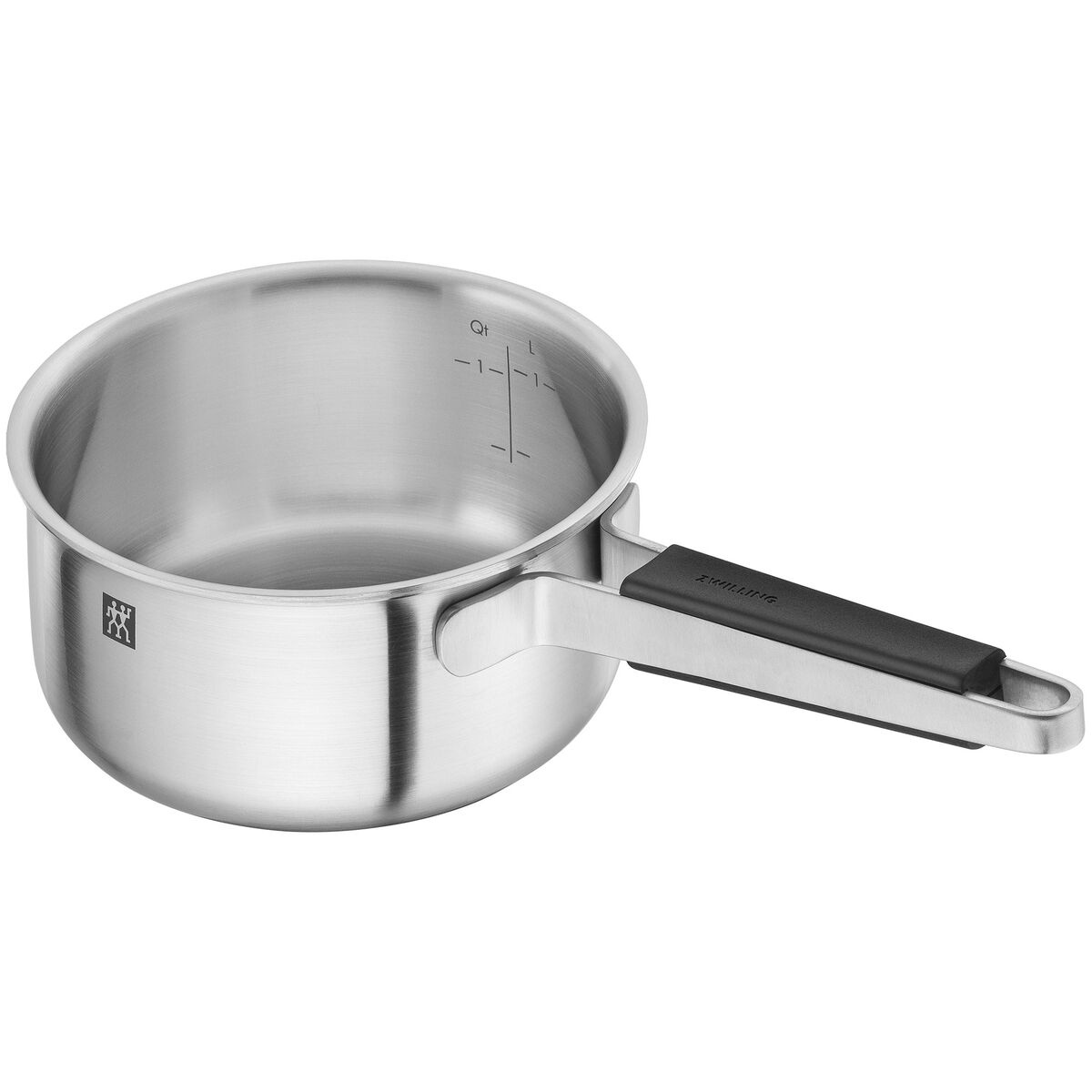 Pure grytesett 5 deler + 4 lokk, rustfritt stål