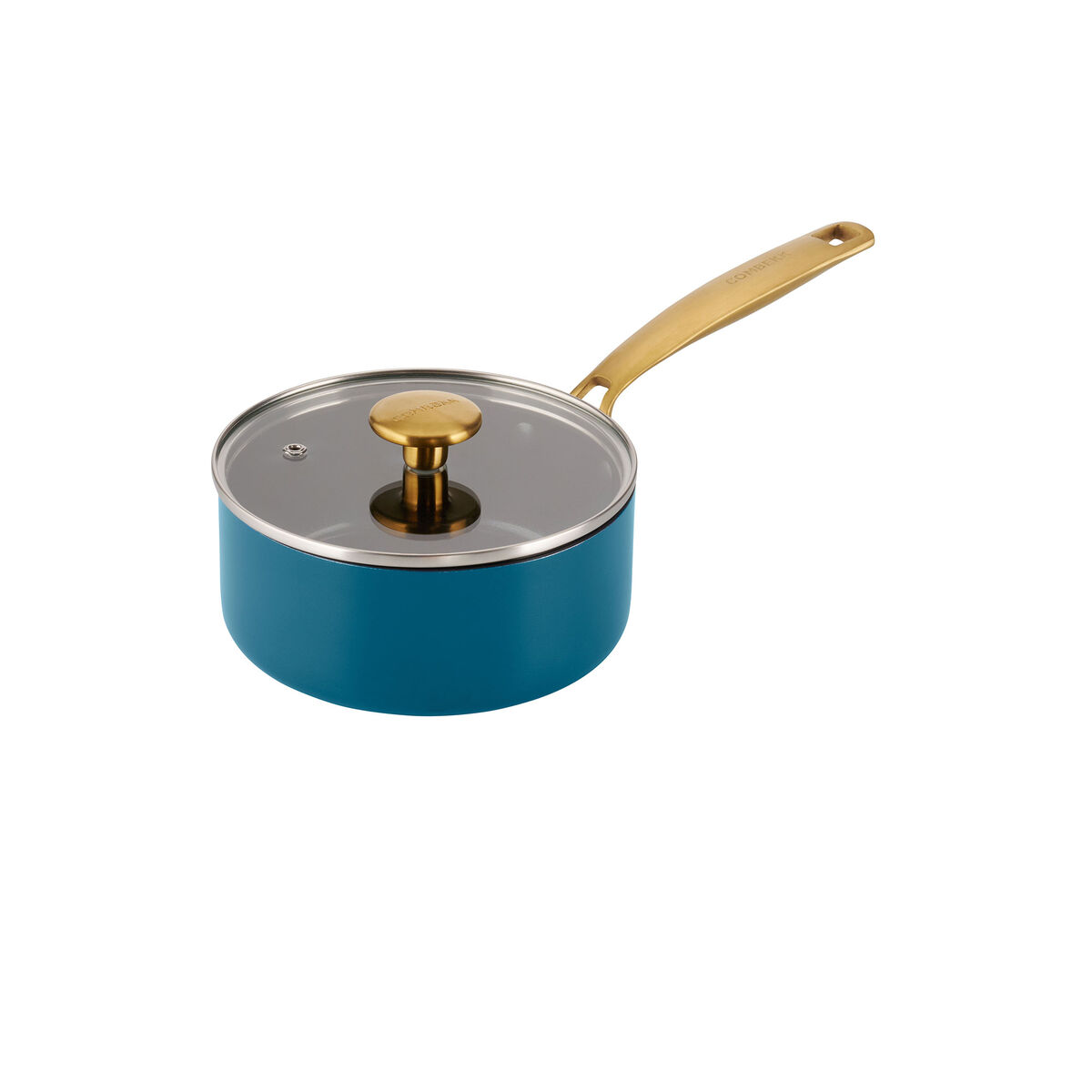 Combekk Stekepanne- og kasserollesett 4 deler, blå
