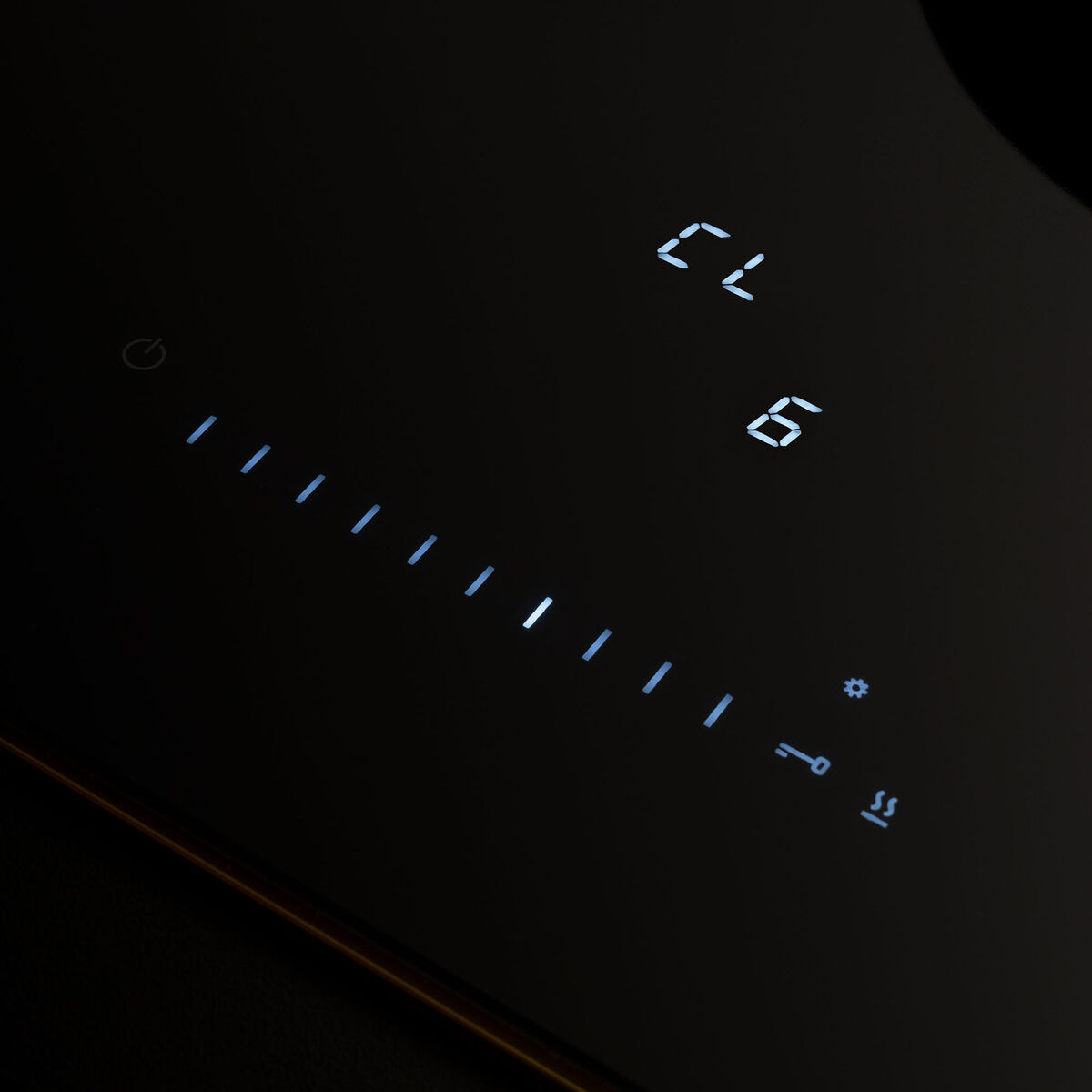 Premium induktionshäll 90 cm med Carbonio-ram, 5 zoner