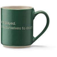 mugg, And we played…