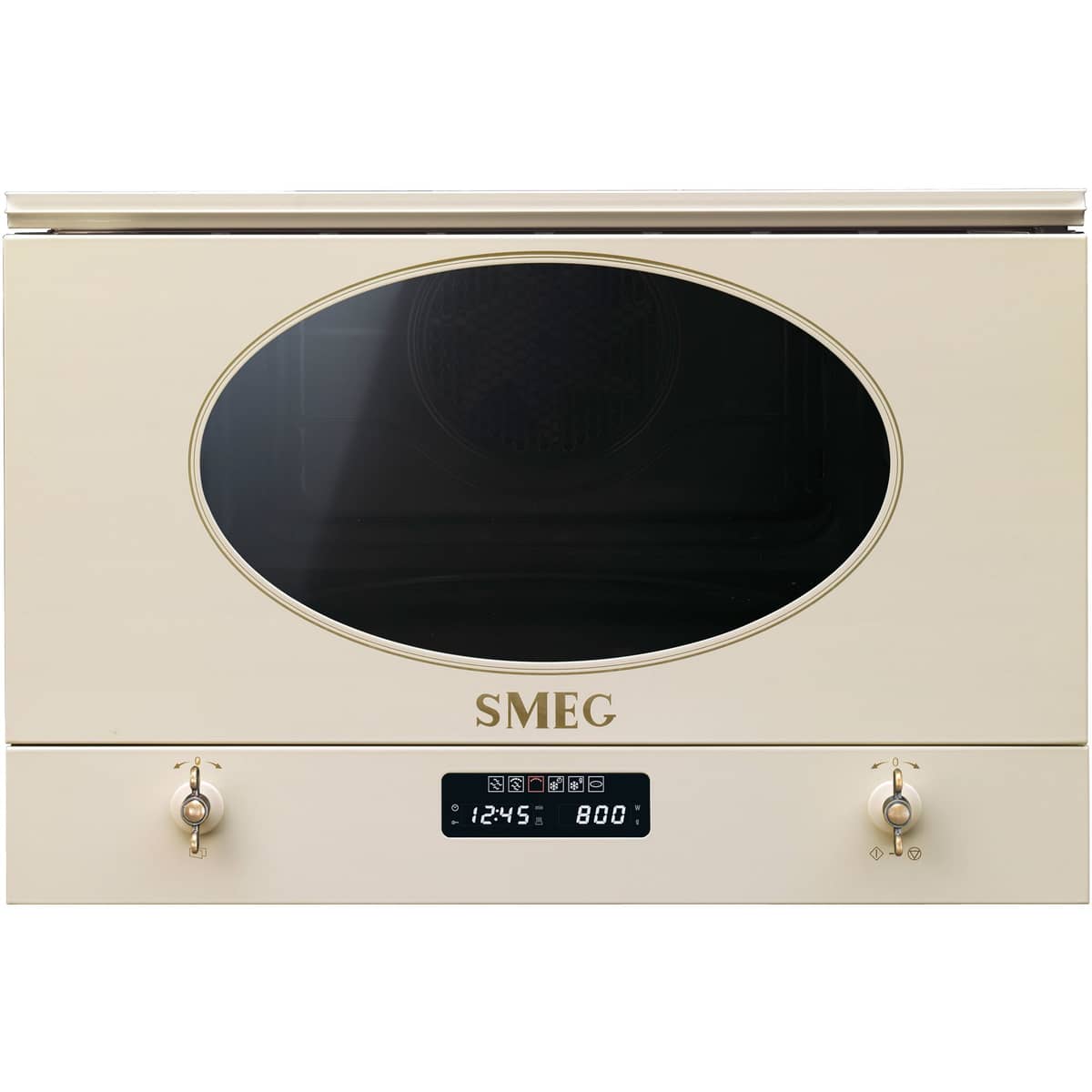 MP822PO integrerad mikrovågsugn, creme