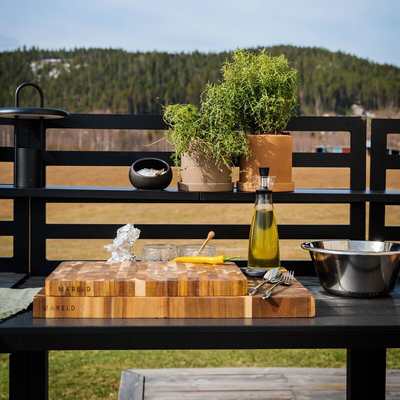 Utekjøkken modul, 3 deler med vask