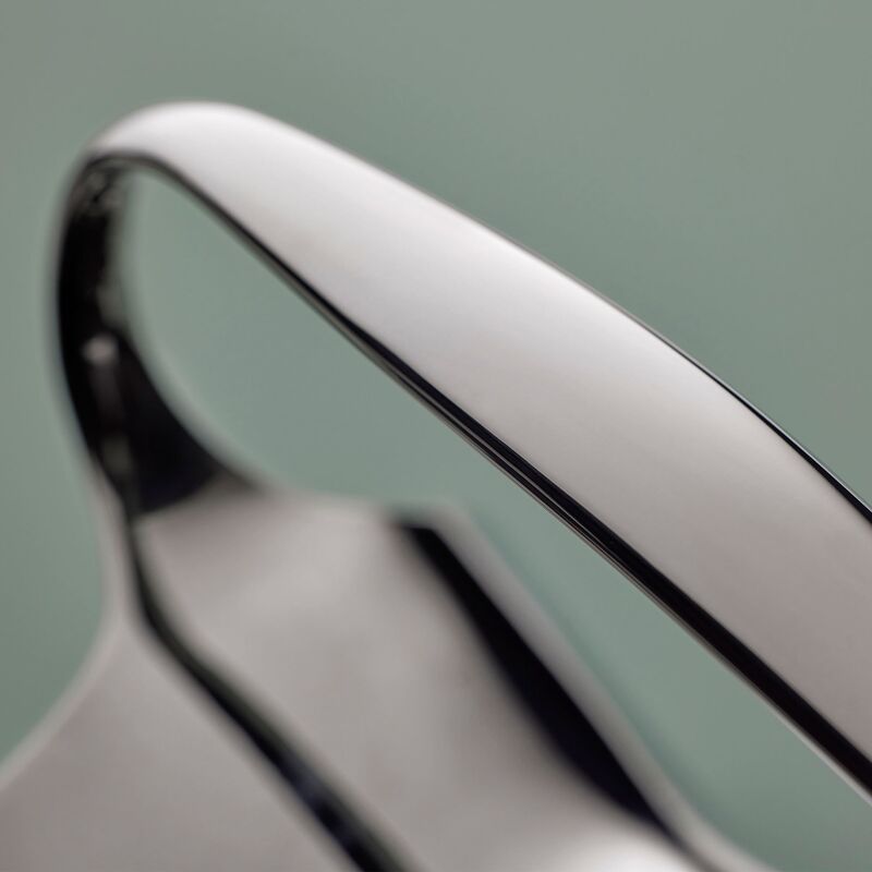 Dorotea karaffel 30 cm, polert stål