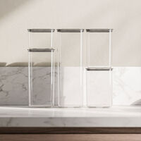 Kvadratiska Förvaringsburkar 5 pack