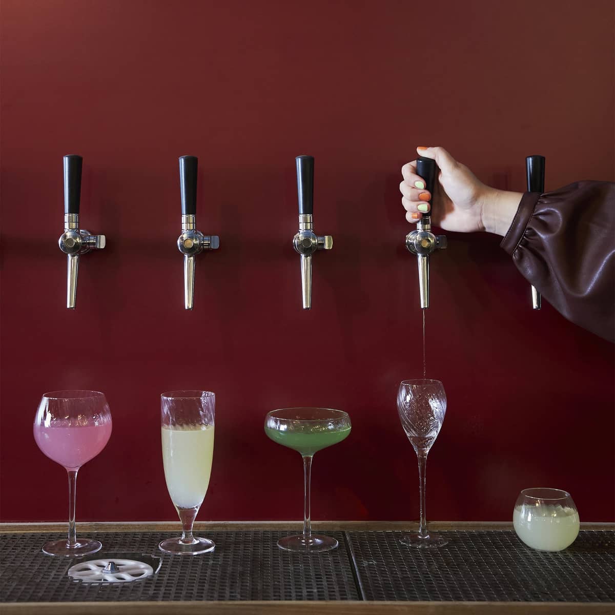 Opacity champagneglas