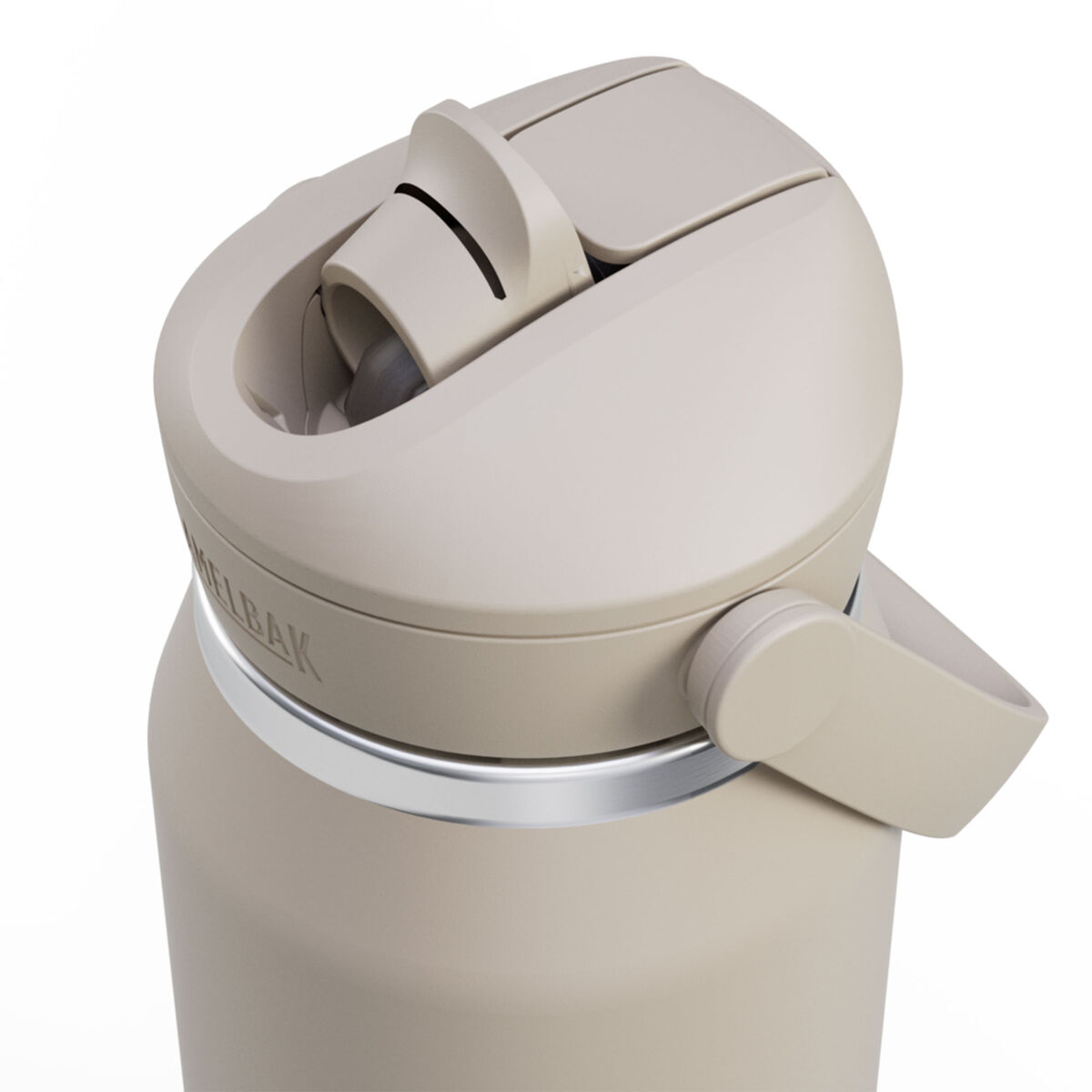 Thrive Flip Straw drikkeflaske 1 liter, stone