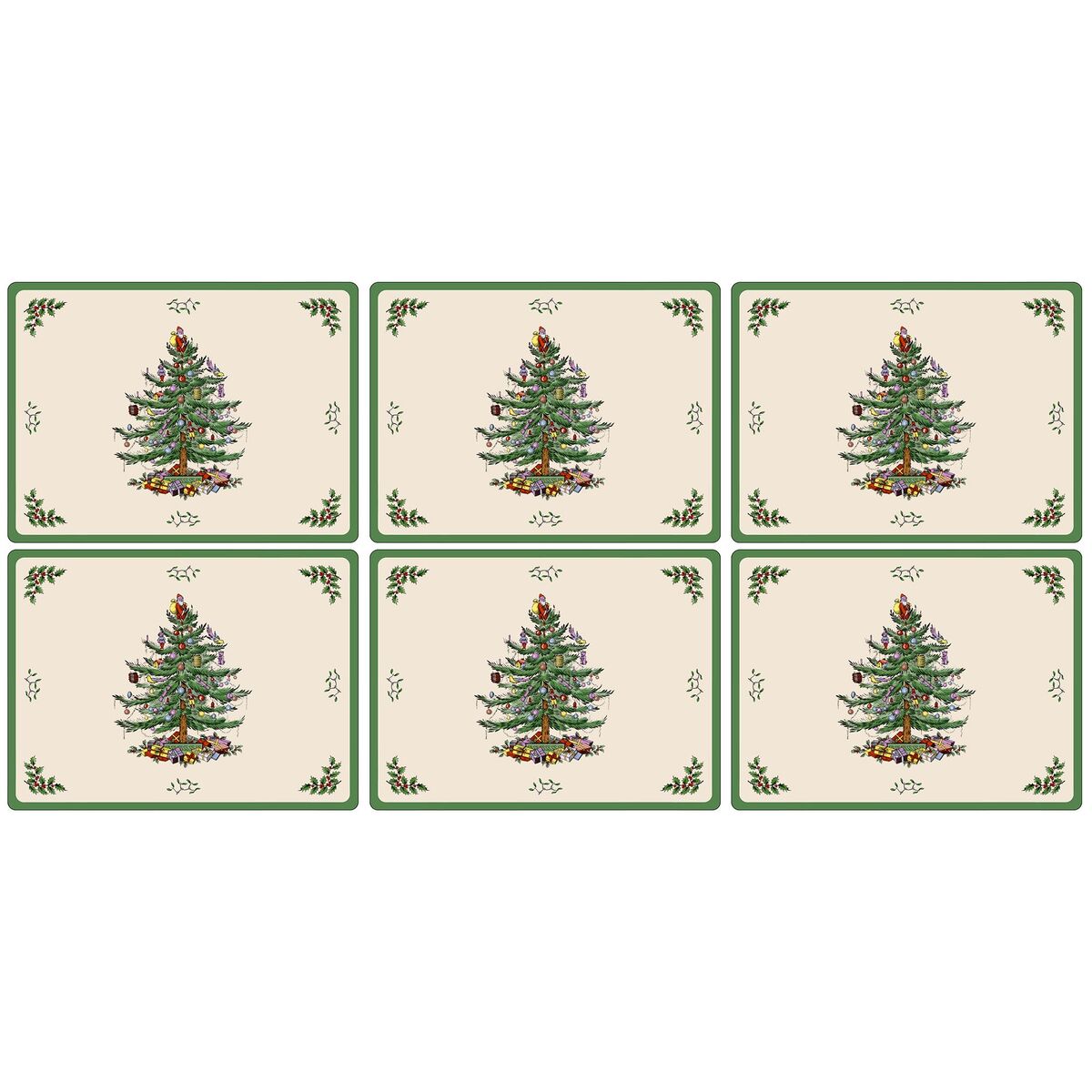 Christmas Tree tabletit 6 kpl