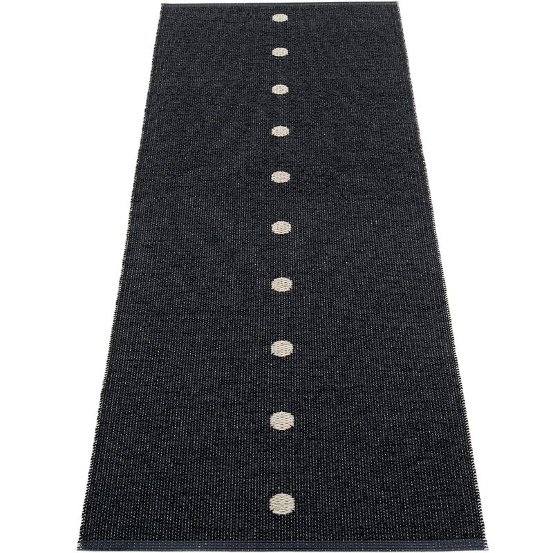 Matta Peg, 70 x 200 cm, black/linen