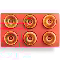 Gourmet Donutform 6 st. Röd