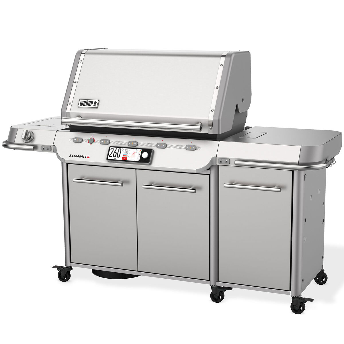 Summit FS38X S gasolgrill, rostfritt stål
