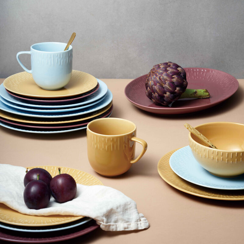 Confetti aamiaislautanen 24 cm, aqua