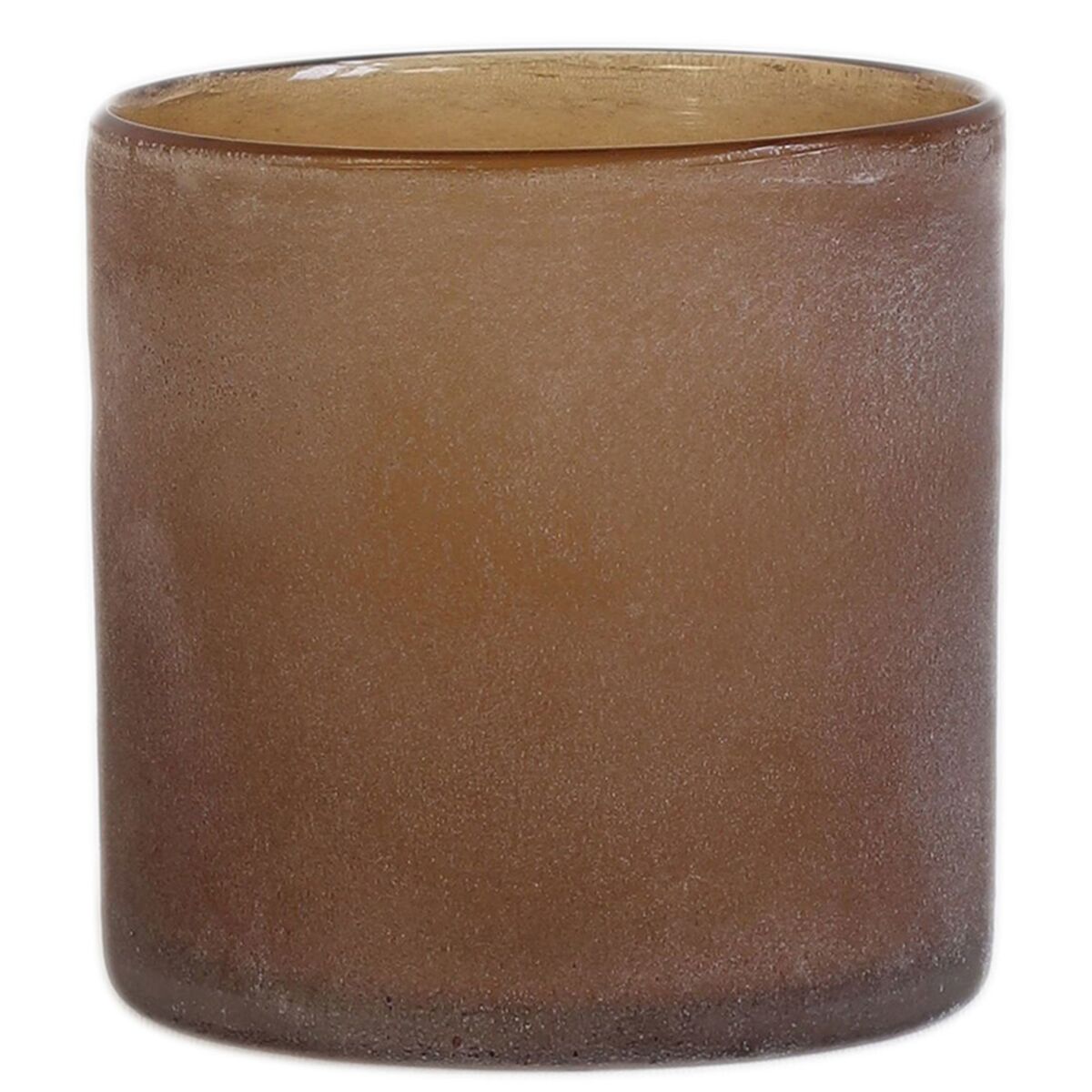 Frost ljuslykta, brown, small