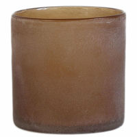 Frost ljuslykta, brown, small