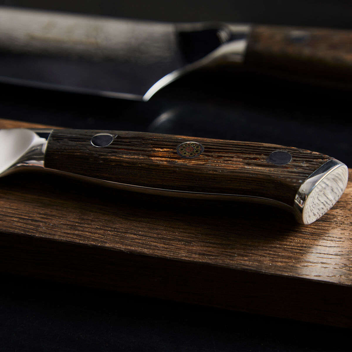 Wengè kockkniv 32 cm + grönsakskniv 30 cm