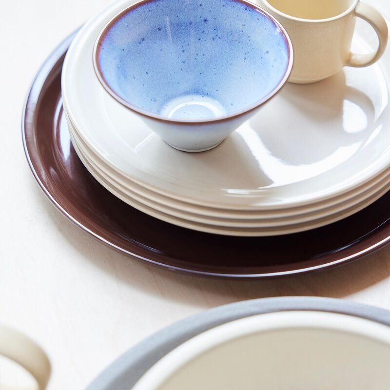 Yuka middagstallerken, pakke med 2, dark