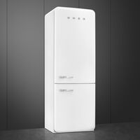 Smeg FAB38RWH6 högerhängd kyl/frys 70 cm, vit