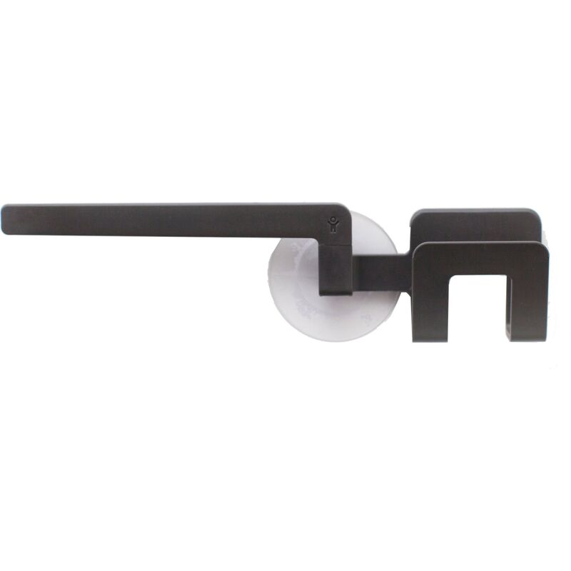 Holder for oppvaskklut og svamp, svart