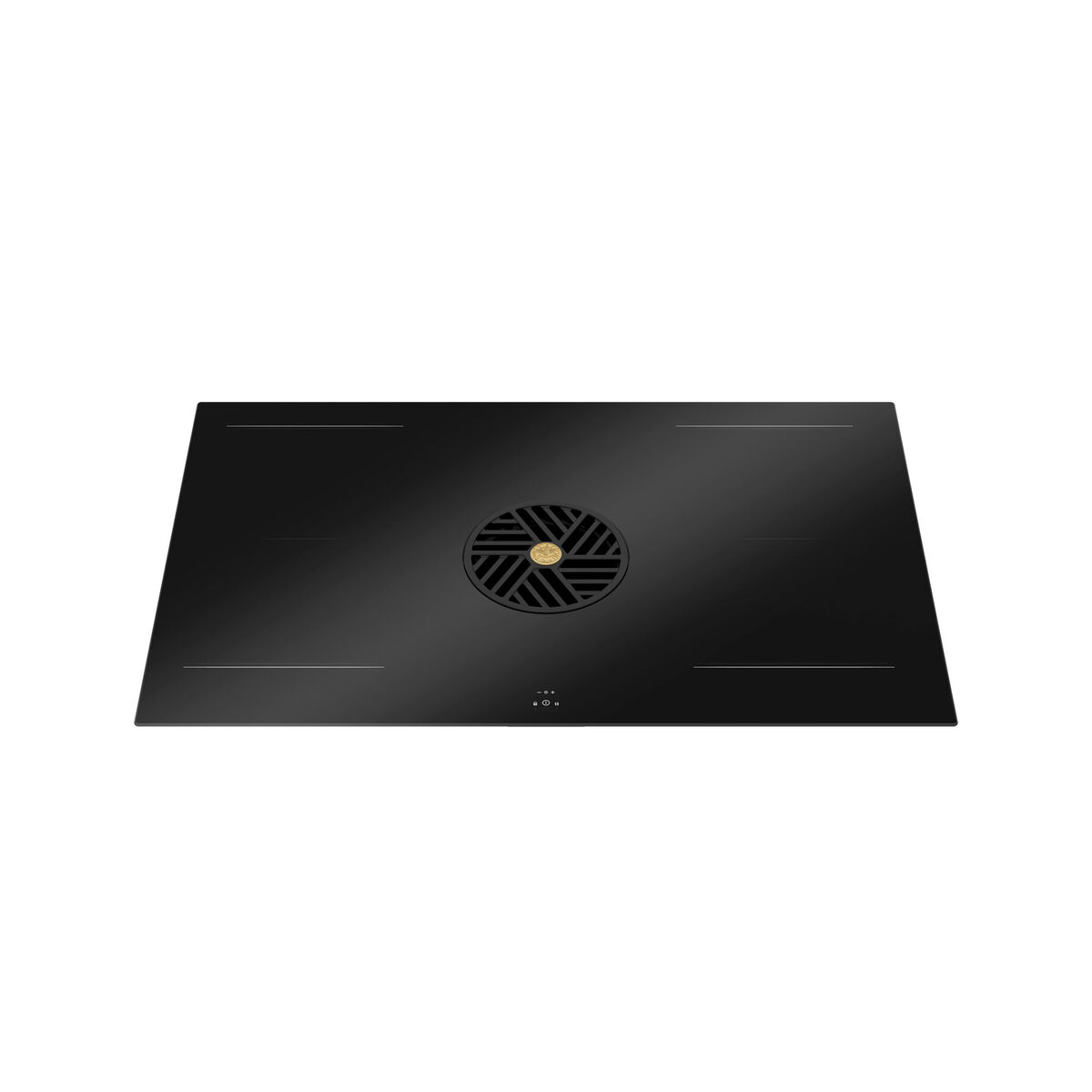 Induktionshäll med integrerad fläkt 83 cm, 4 zoner, flex