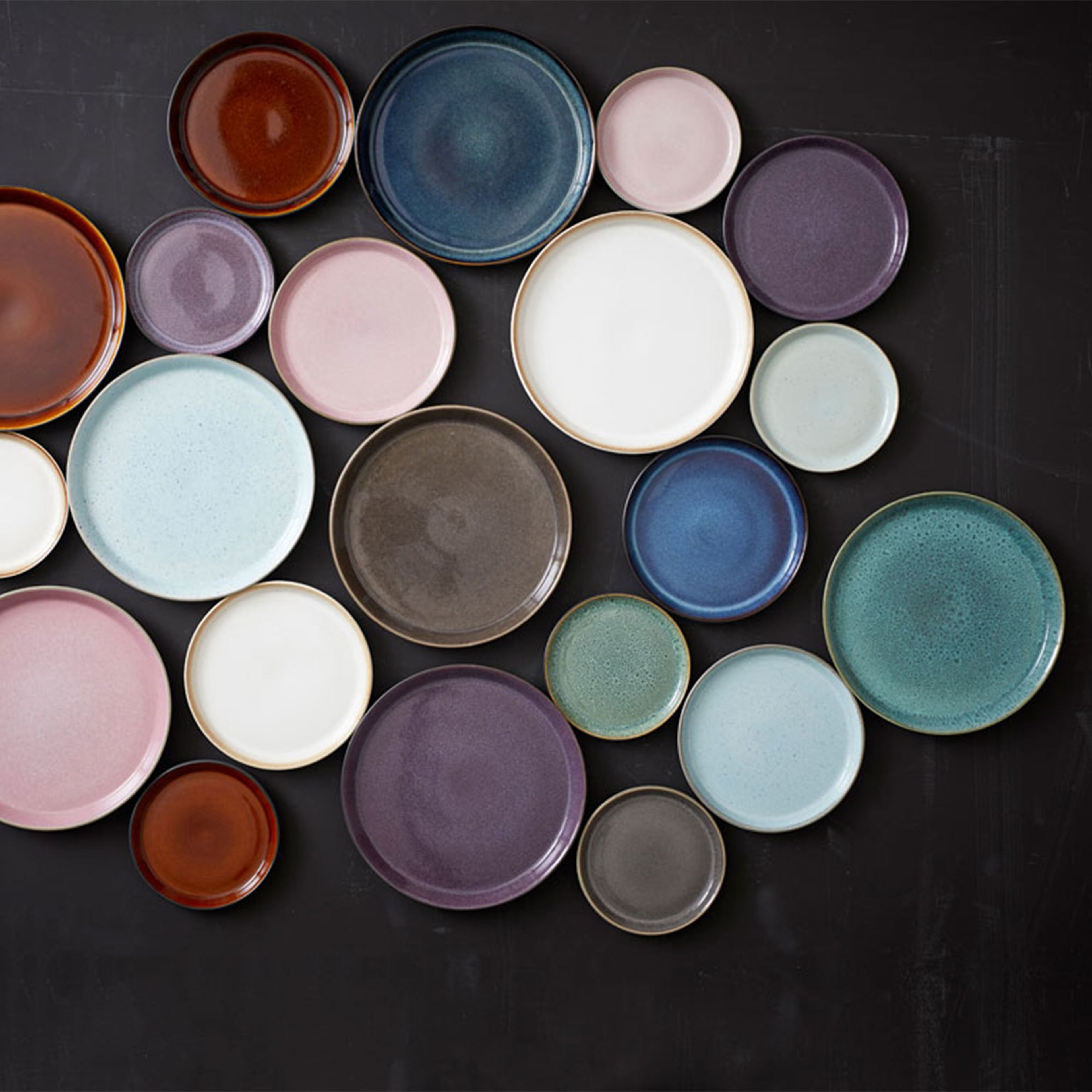 bitz-gastro-tallerken-oe17-cm-blank-groen-sort-14110-66391-5