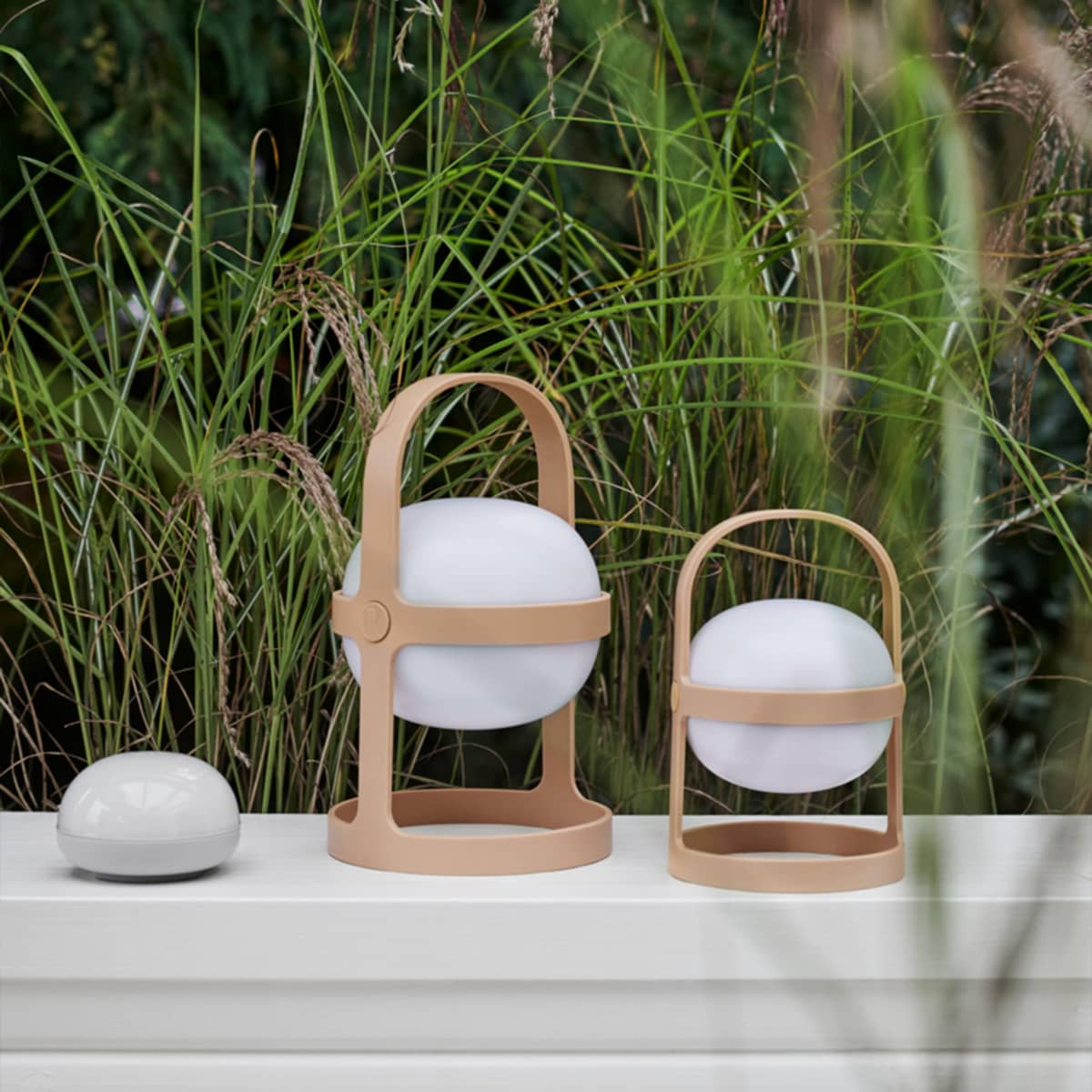 Soft Spot Solar Circular lanterne 18,5 cm, wheat