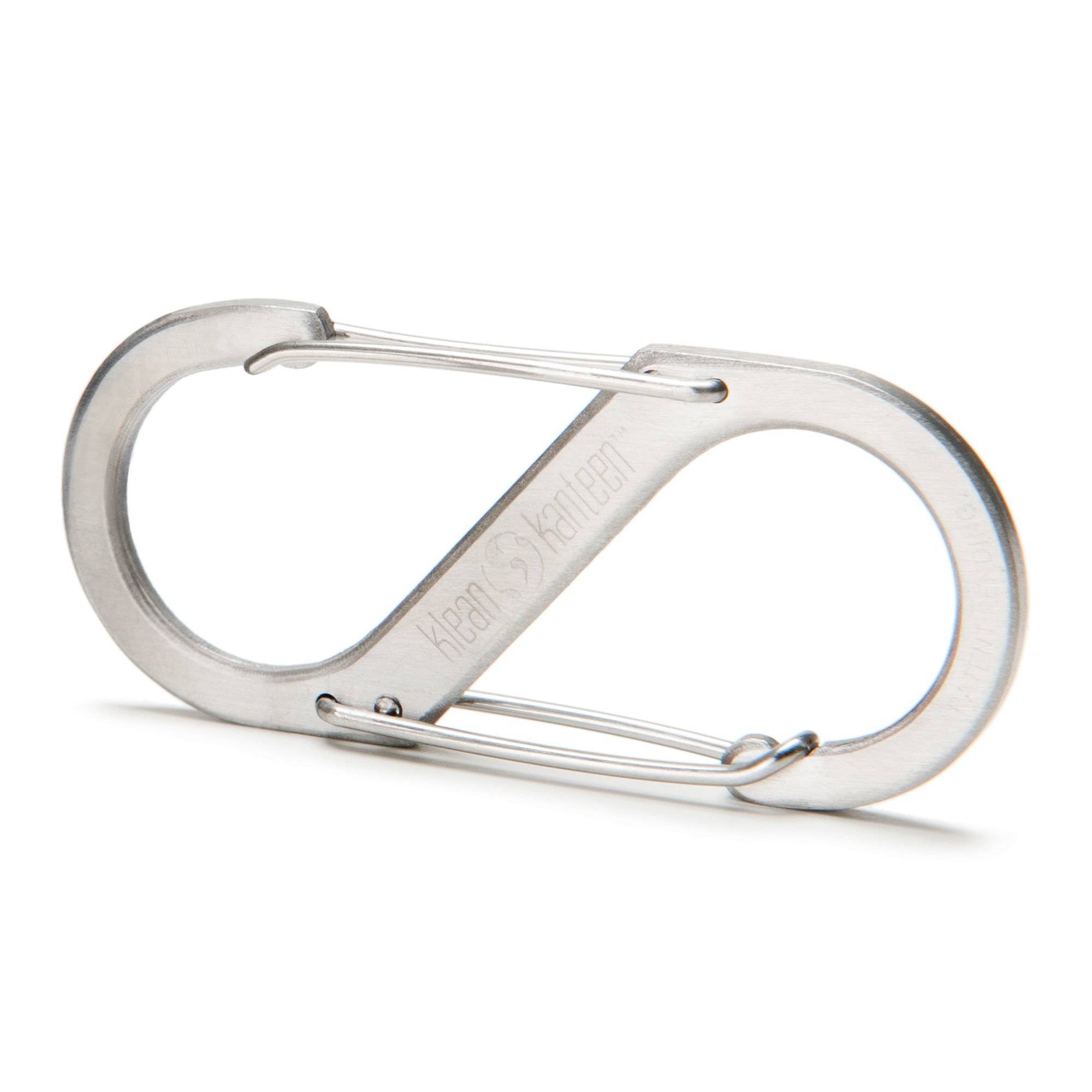 #3 Karabinhage, brushed stainless steel