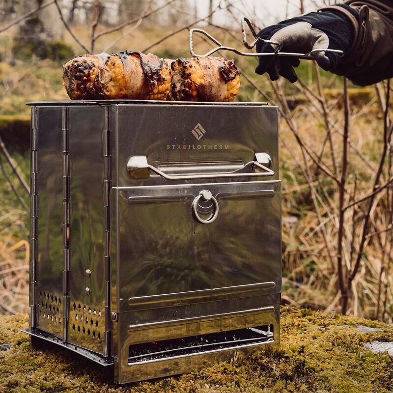 Vedeldad portabel spis 2