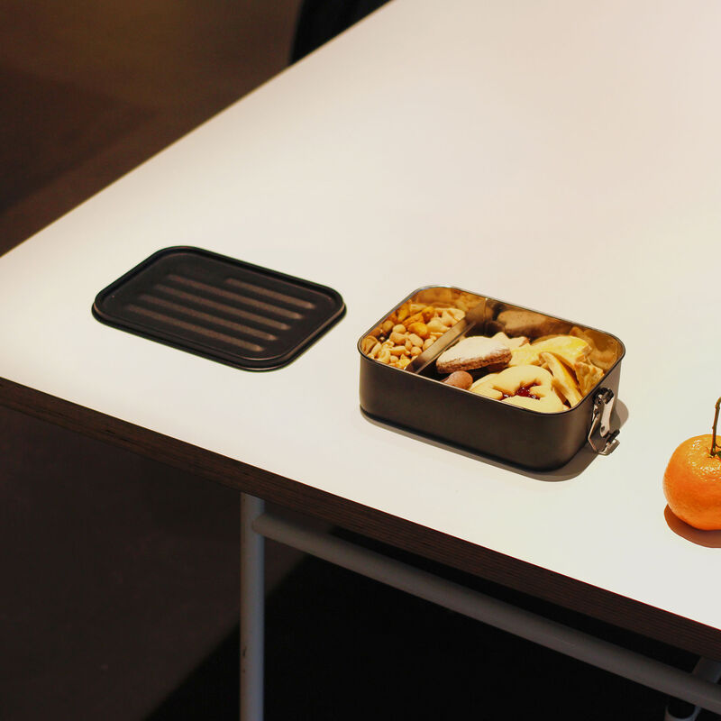 SIGG Gemstone food box 1,1 liter, obsidian