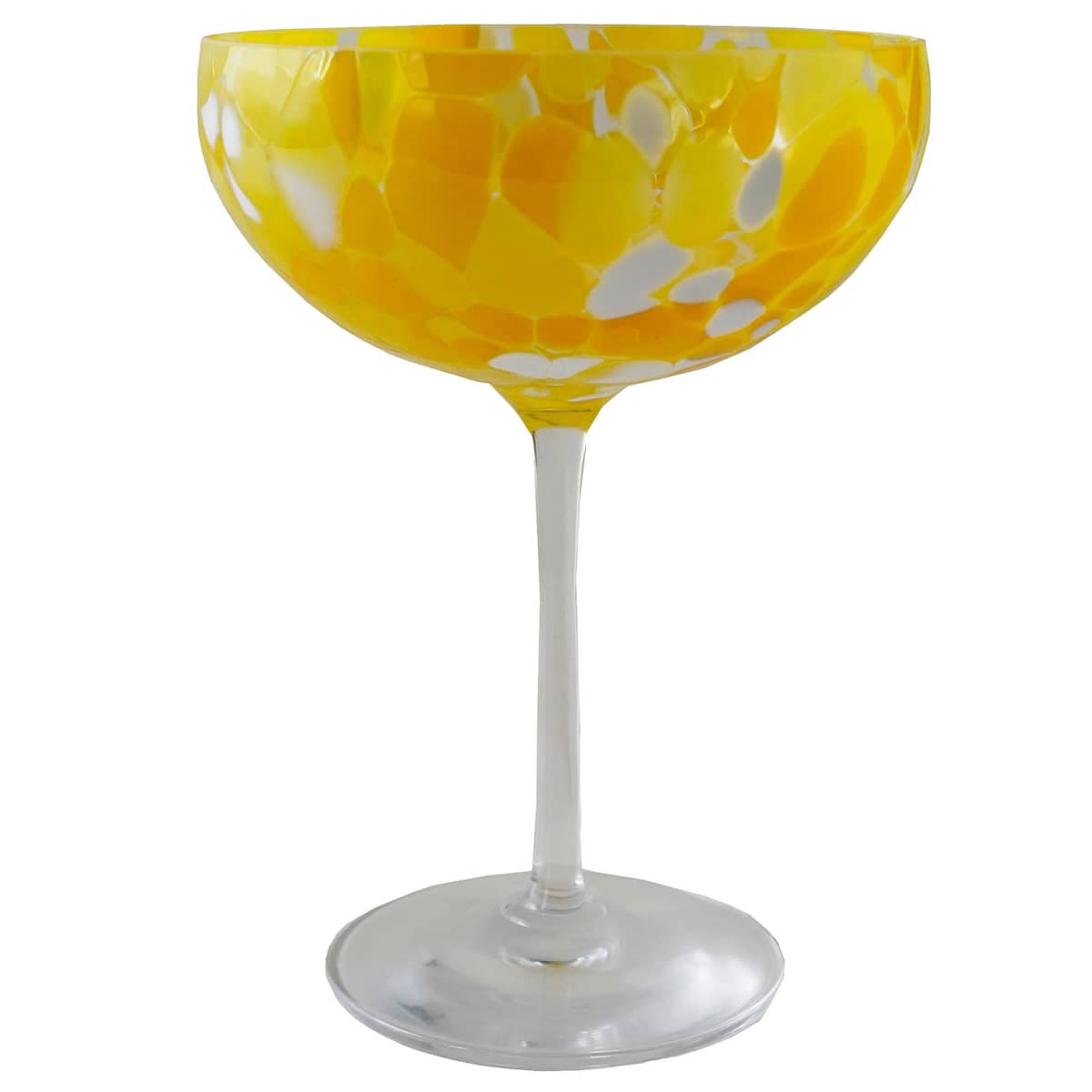 Swirl champagneglas 22 cl, gul