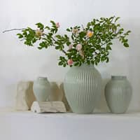 Ripple vas 27 cm, mint