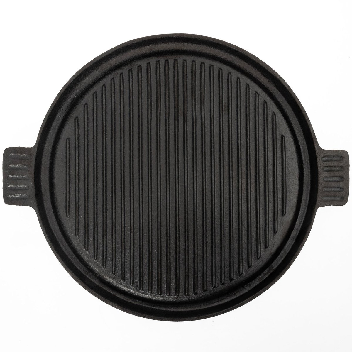 Støbejerns Grill og Stegeplade Rund 36 cm.