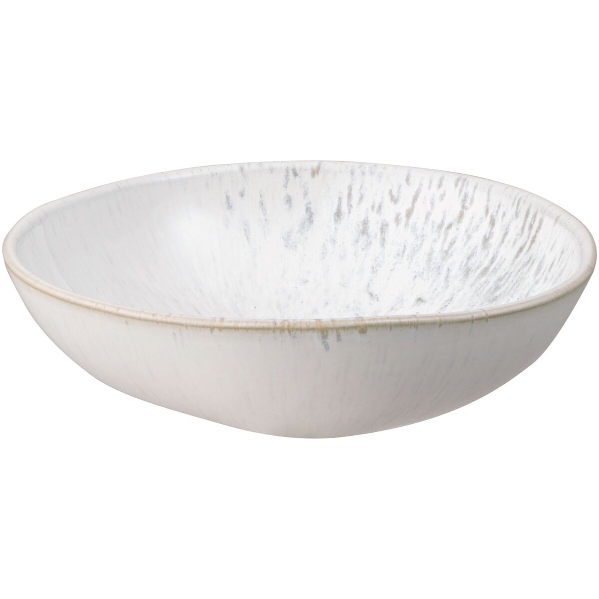 Kiln skål, 19 cm, hvid/grå