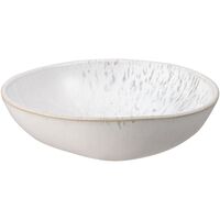 Kiln skål, 19 cm, hvid/grå
