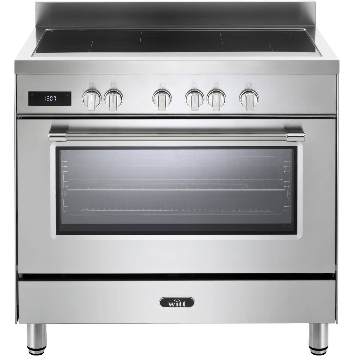 WIC 906 SS induktionskomfur, rustfrit stål