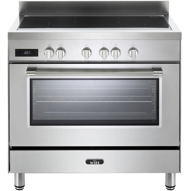 WIC 906 SS induktionsspis, rostfritt stål