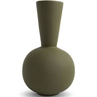 Trumpet vas, 30 cm, olive