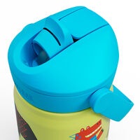 Thrive Flip Straw Kids vesipullo 0,35 litraa, Dino Jam