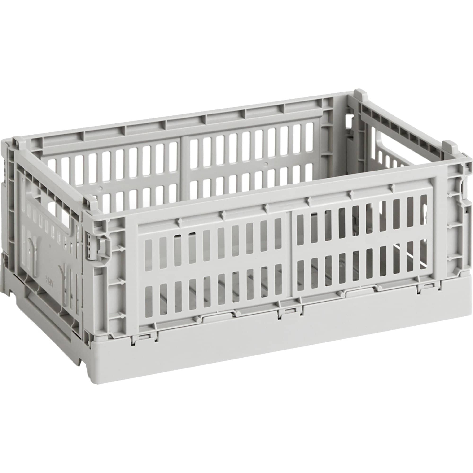 Produktfoto för HAY Colour Crate förvaringslåda small, light grey
