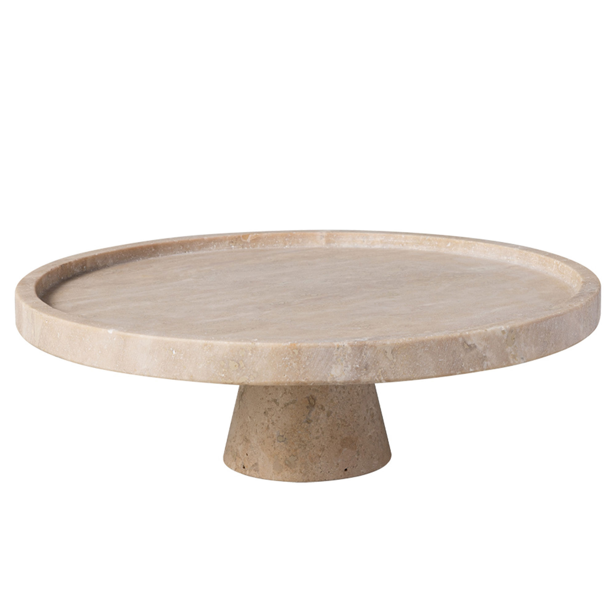 Villeroy og Boch Manufacture Travertine Serveringsfad på fod