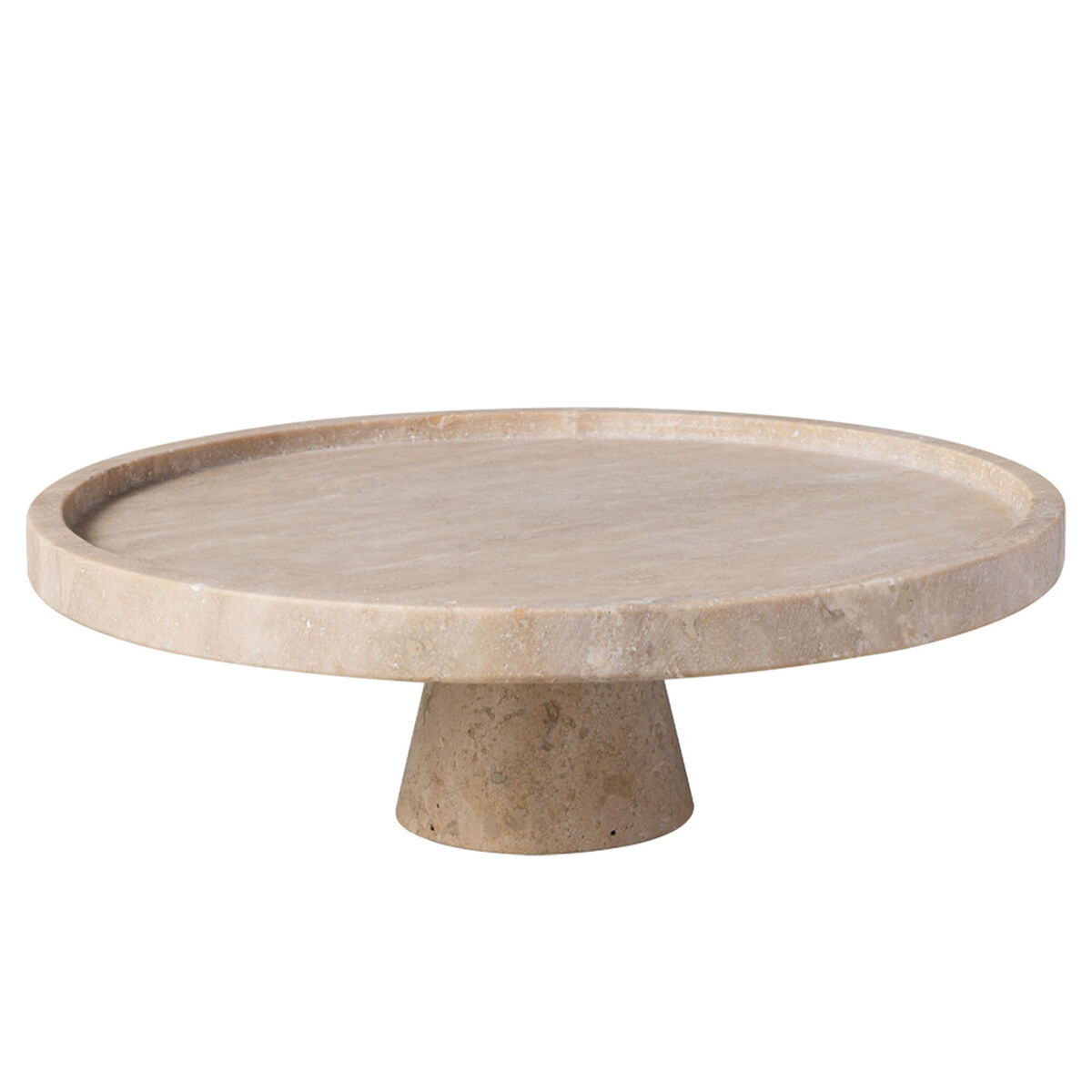 Villeroy & Boch Manufacture Travertine serveringsfat på fot