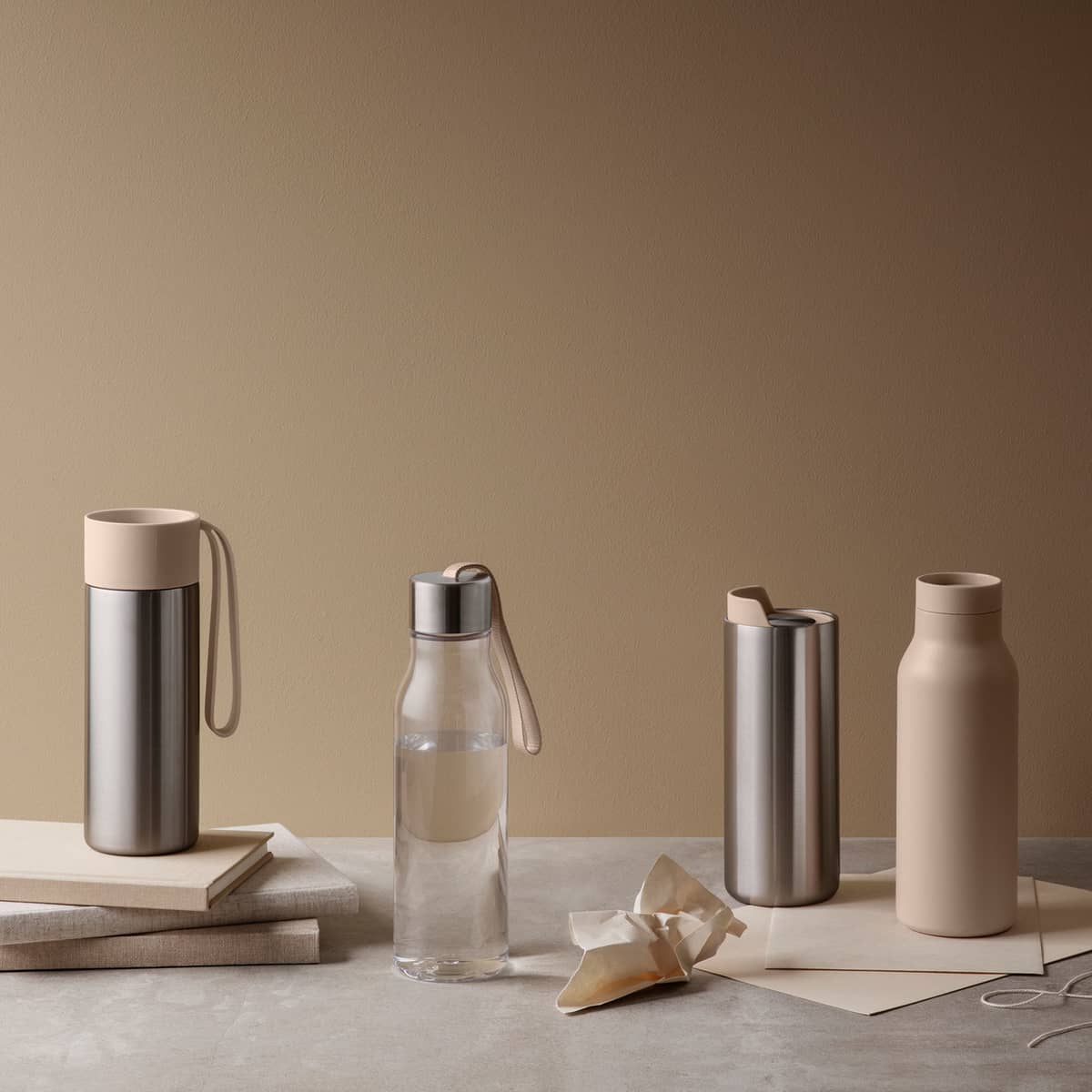 Dricksflaska, 0,5 liter, soft beige