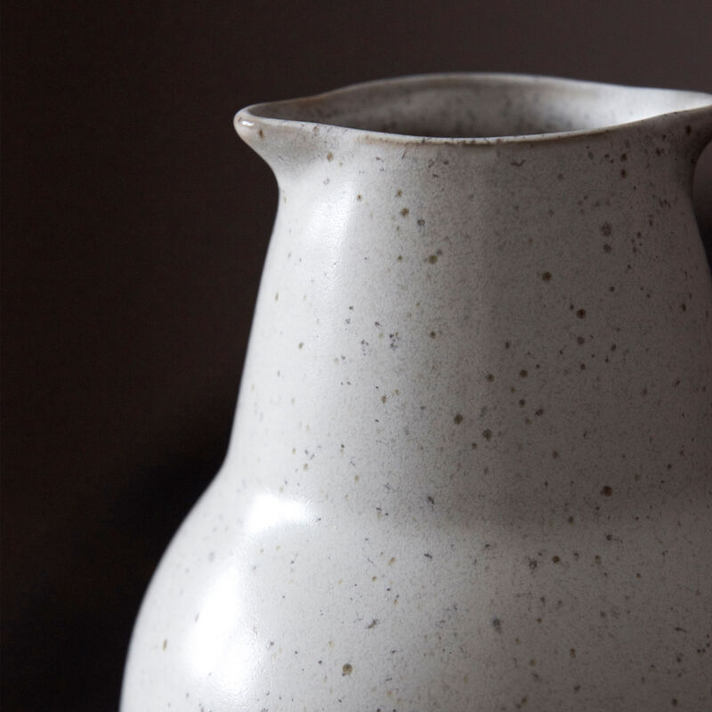 Pion pullo, pieni, harmaa/valkoinen