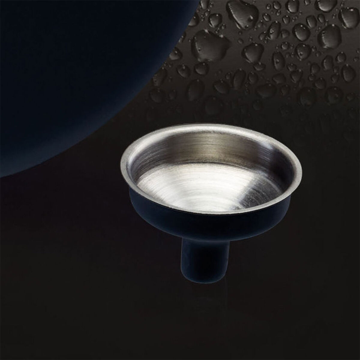 BarCraft Lommelerke Svart Matt Rustfritt Stål 350 ml