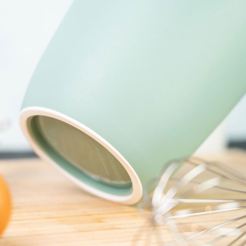 Blandskål 1 liter, mint/vit