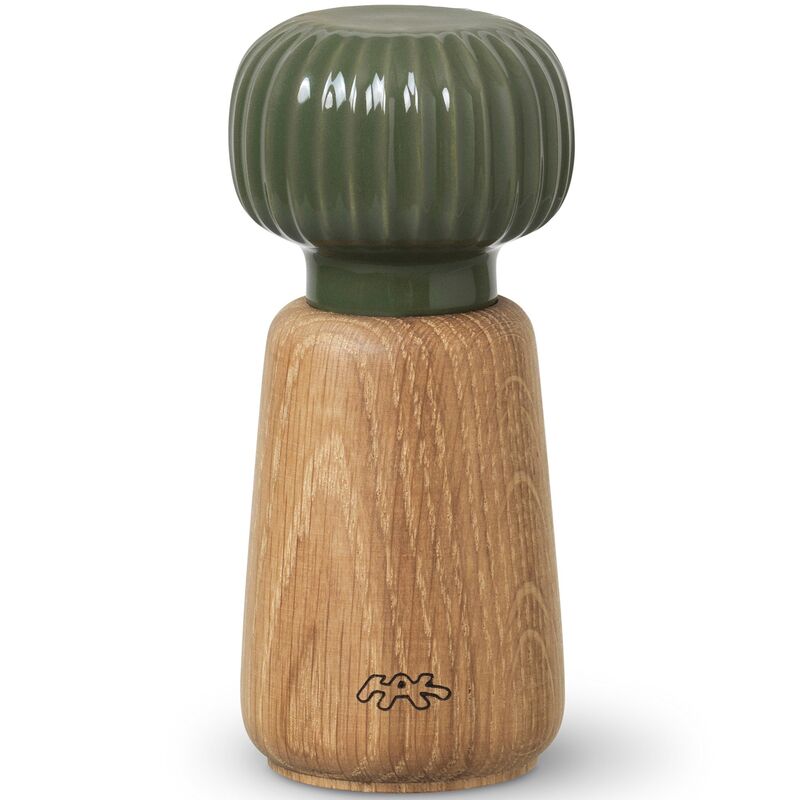 Hammershøi salt-/pepperkvern 14,5 cm, mørke grønn