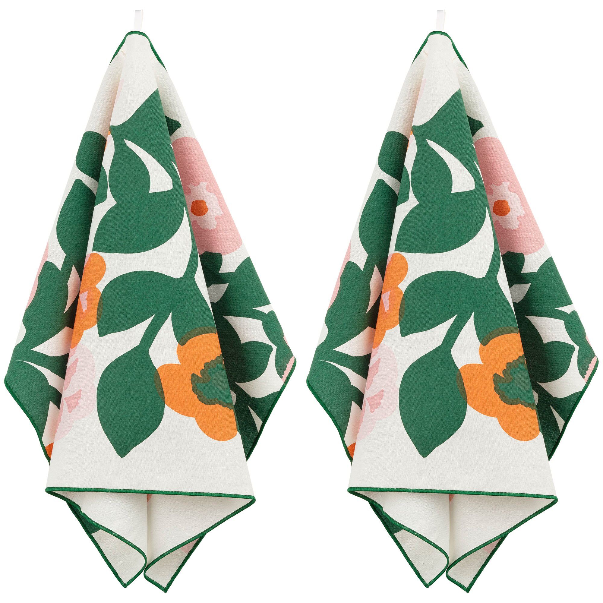 Alternativ bild 1 för Marimekko Pieni green kökshandduk 47x70 cm