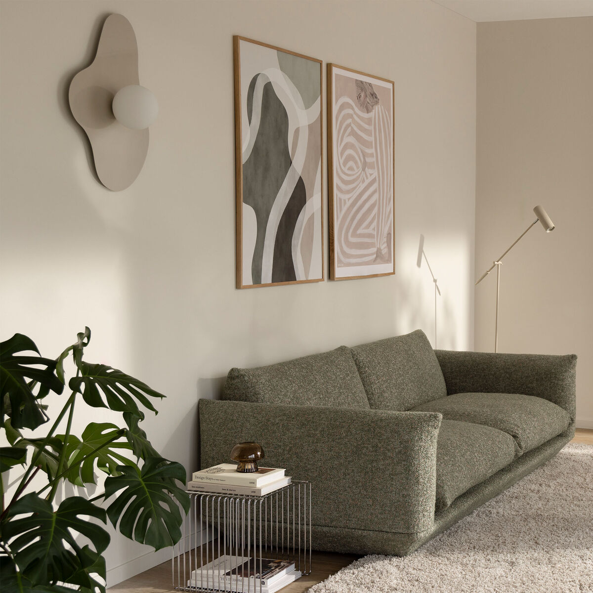 Globen Lighting Illusion kattovalaisin 60 cm, beige