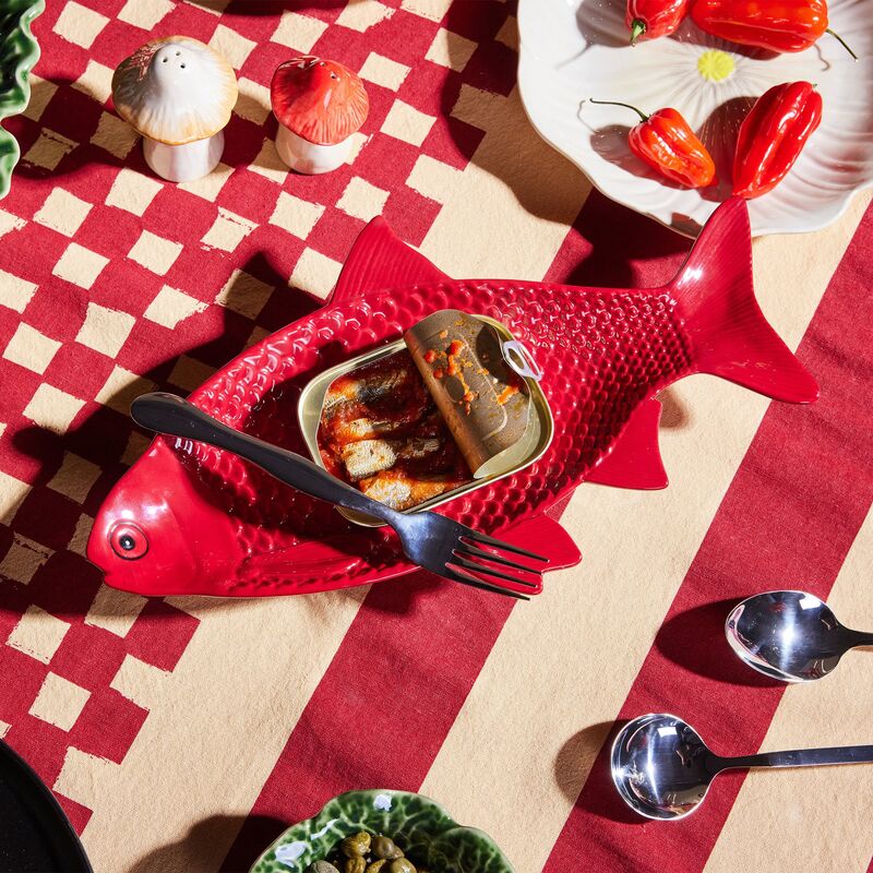 Kai fat 36 cm, vinrød