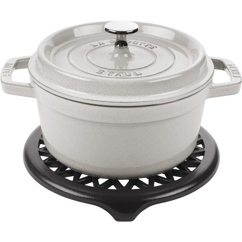 Lilie bordskåner 23 cm, sort