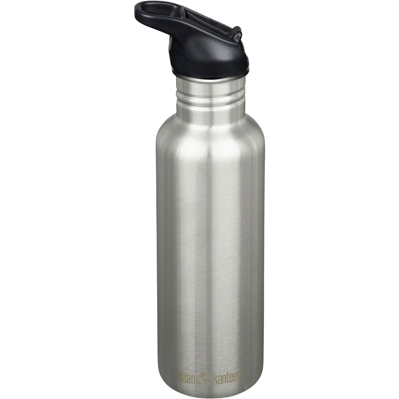Classic Flip Seal Sport drikkeflaske 800 ml, børstet stål