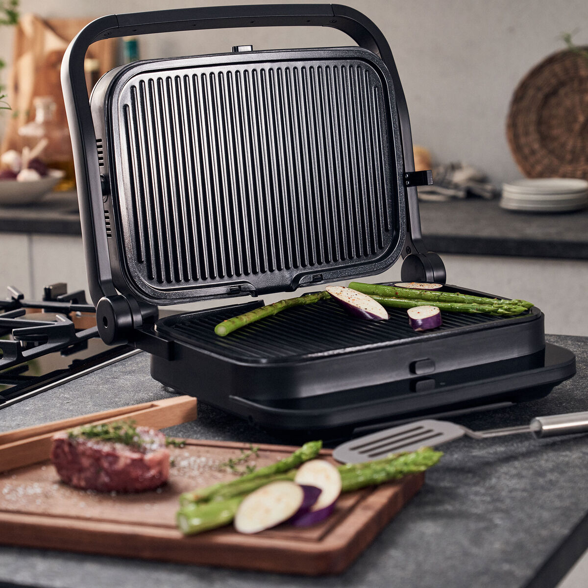 Enfinigy kontaktgrill, sort